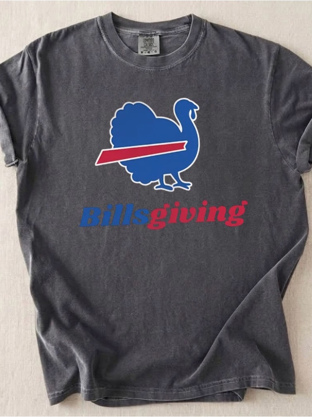Comfort Colors 'Billsgiving' Turkey Graphic T-Shirt